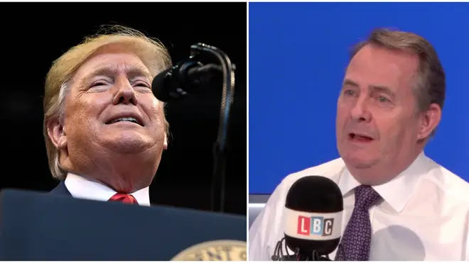 Liam Fox tells Iain Dale what he'd like to say to Donald Trump