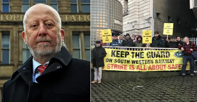 Andy McDonald admitted his frustration at the South Western Railways strike