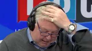 Nick Ferrari couldn't believe what he was hearing from Peter