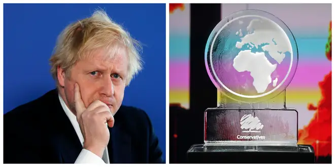 Boris Johnson was replaced by an ice sculpture on the Channel 4 debate