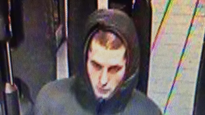 Police released a second image of the man at an underground station