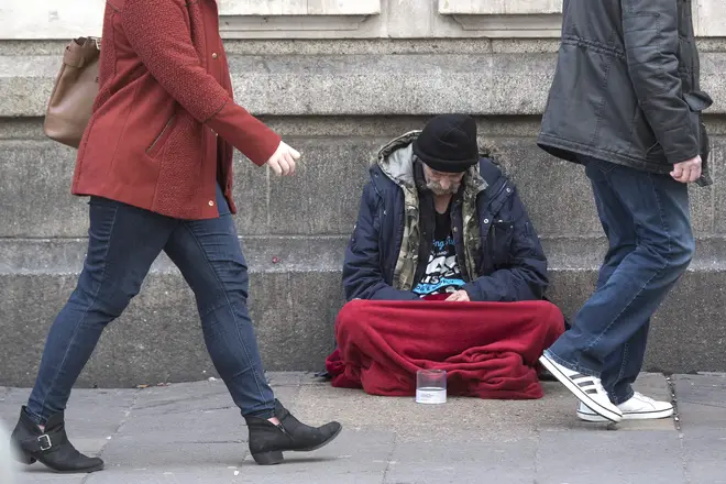 Labour accused the Tories of being "directly responsible" for rough sleepers