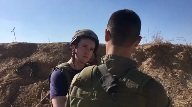 Matthew Thompson spoke to an Israeli Special Forces Soldier