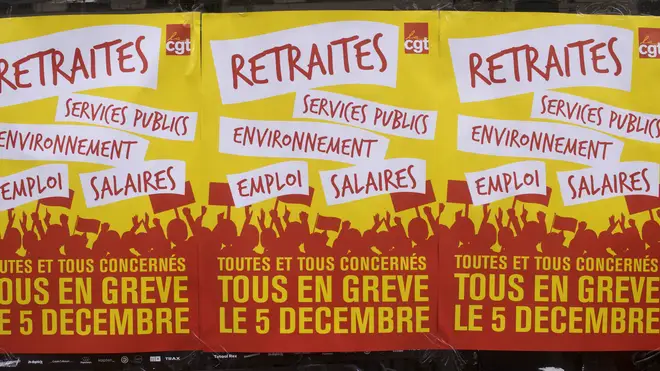The strike was well advertised across France