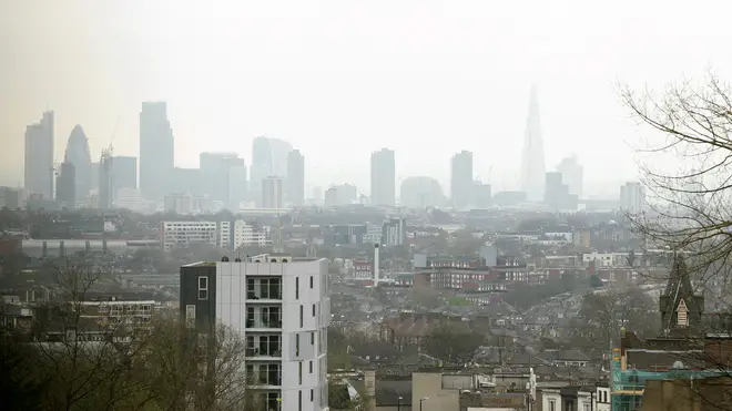 London has some of the most polluted areas in the UK