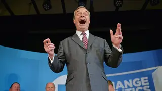 Nigel Farage will be live on LBC