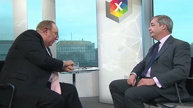 Andrew Neil interviewed the Brexit Party leader on Thursday night