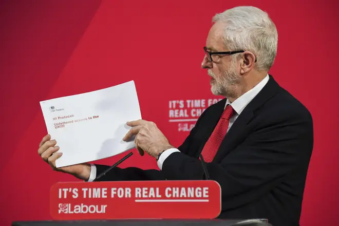 Jeremy Corbyn made the claims at an event on Friday