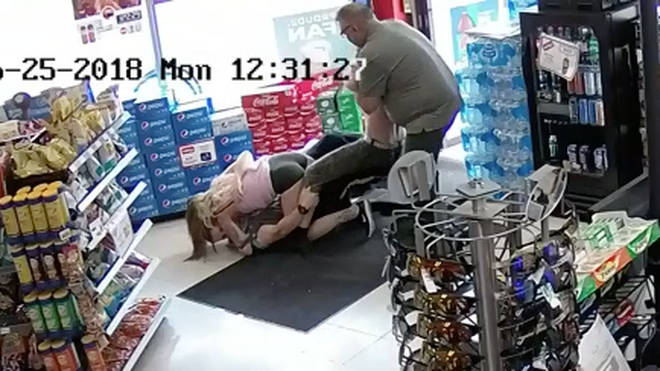 The remarkable arrest in a convenience store in Canada