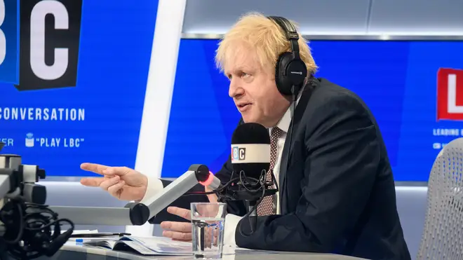 Boris Johnson live on LBC
