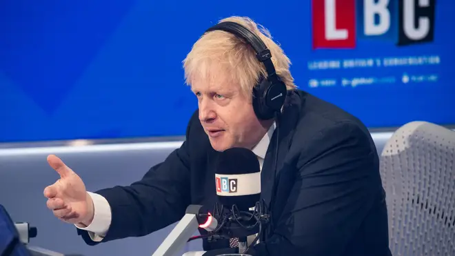 Boris Johnson spoke to LBC's Nick Ferrari