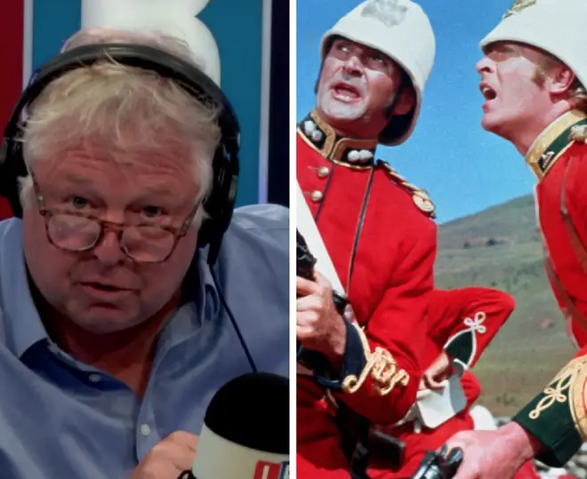 Nick Ferrari was involved in a heated row over calls to ban the film Zulu