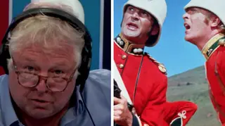 Nick Ferrari was involved in a heated row over calls to ban the film Zulu