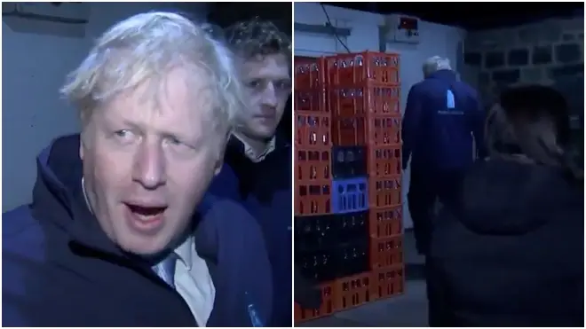 Boris Johnson hid in a fridge to avoid the GMB interview