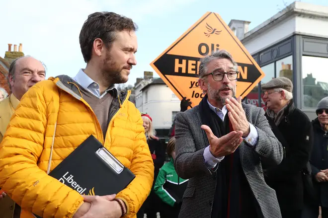 Steve Coogan urging voters to "get rid of the government"
