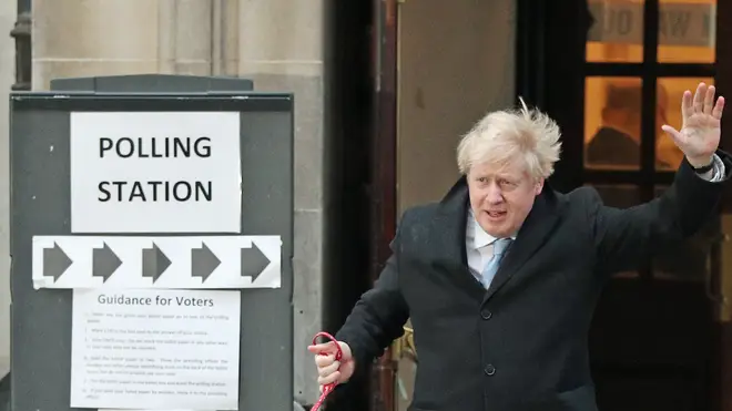 Boris Johnson cast his vote early