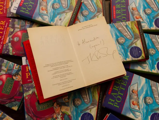 A Harry Potter book bought for 1p has sold for £2,300 at auction