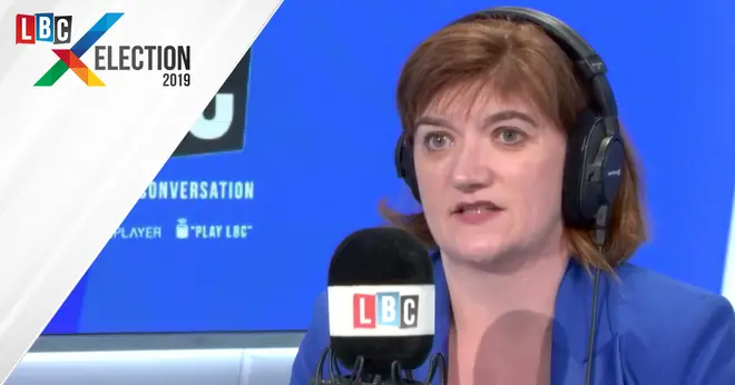 Nicky Morgan's Reaction To The Exit Poll