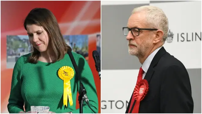 Swinson loses her seat and Corbyn will step down
