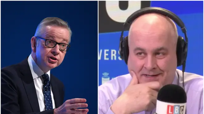 First order of responsibility is getting Brexit done, Michael Gove tells LBC