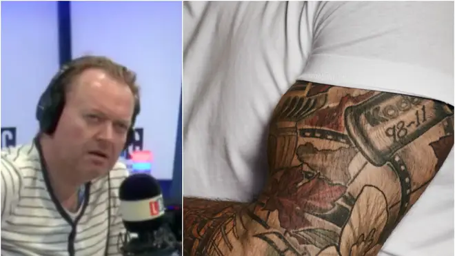 Darren Adam was shocked by this caller's confession about tattoos