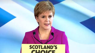 WATCH: Nicola Sturgeon to launch legal bid for fresh Scottish independence referendum