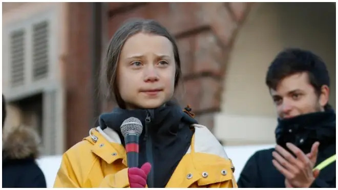 The climate activist apologised for the misunderstanding
