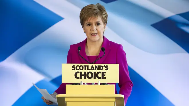 She warned Boris Johnson: "Scotland cannot be imprisoned in the Union against its will."