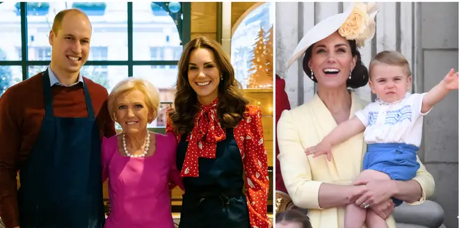 The Duchess of Cambridge loves the Bake Off legend