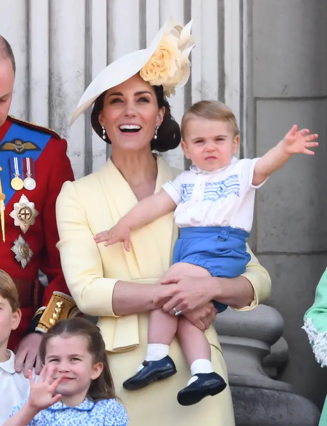 Prince Louis will turn two in April