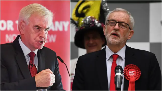 John McDonnell has apologised over Labour's election loss