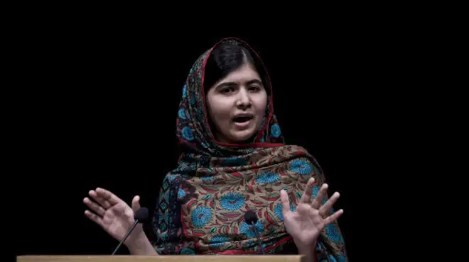 Picture of Malala Yousafzai who won the Nobel Peace Prize