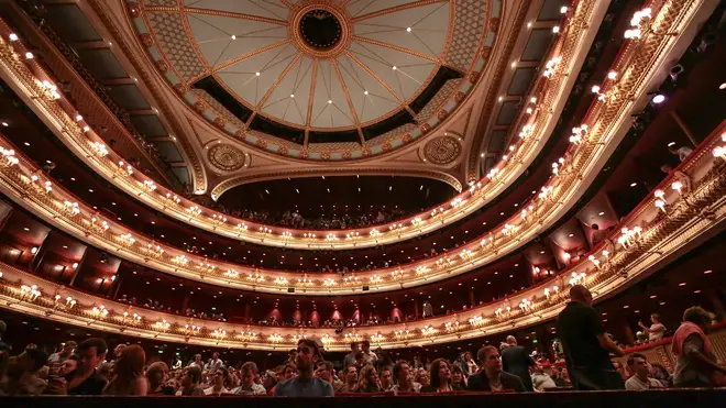 The attack allegedly took place at the Royal Opera House