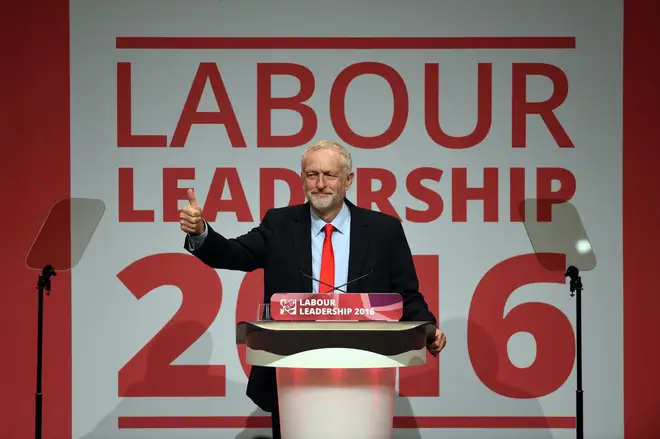 Corbyn was voted as leader for the second time in 2016