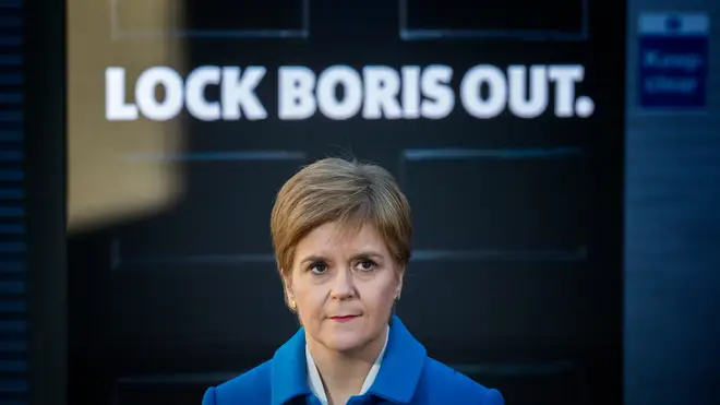Nicola Sturgeon has been critical of the Prime Minister