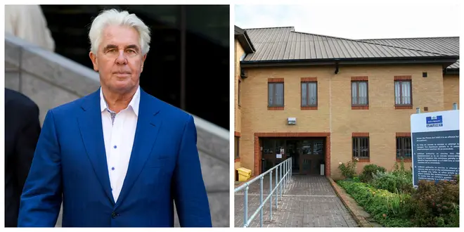Max Clifford was imprisoned at HMP Littlehey before his death