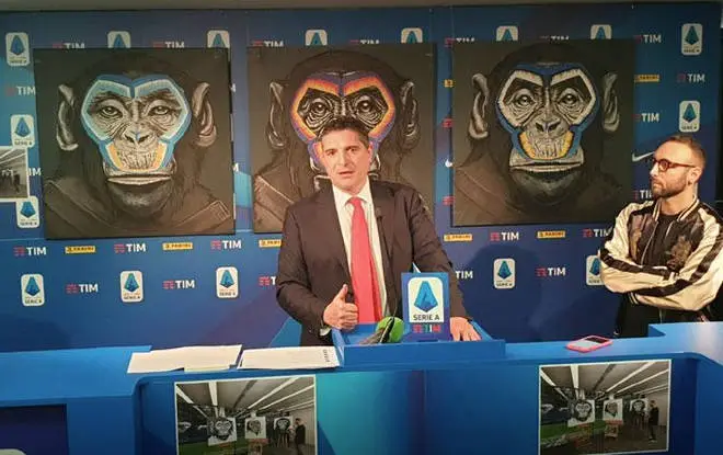 Serie A anti-racism campaign using monkey paintings branded 'sick joke'
