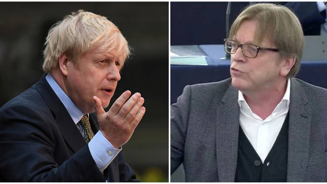 Verhofstadt warned Johnson his Brexit deal could be blocked