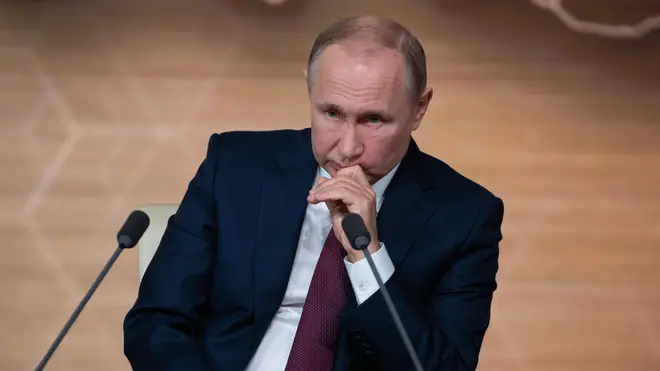 Vladimir Putin was informed about the shooting after holding a news conference