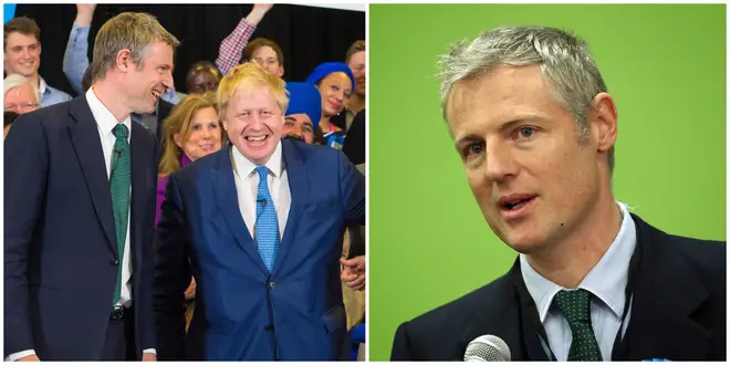 Zac Goldsmith has been made a life peer and will keep his position as environment minister