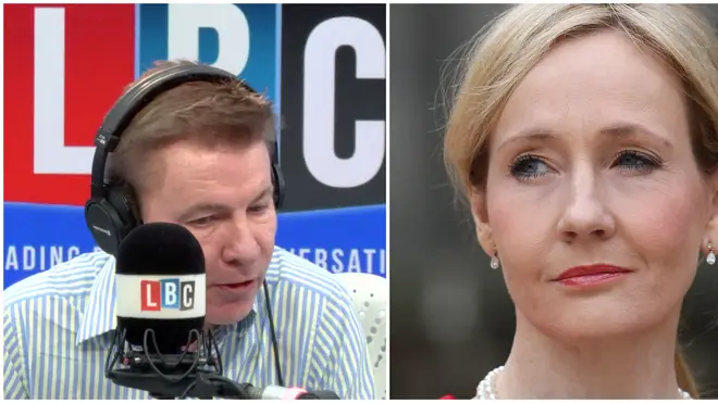 Caller with trans family member calls out the "prejudice" of JK Rowling