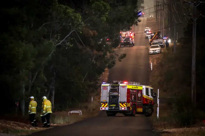 Firefighters battle bushfires in New South Wales