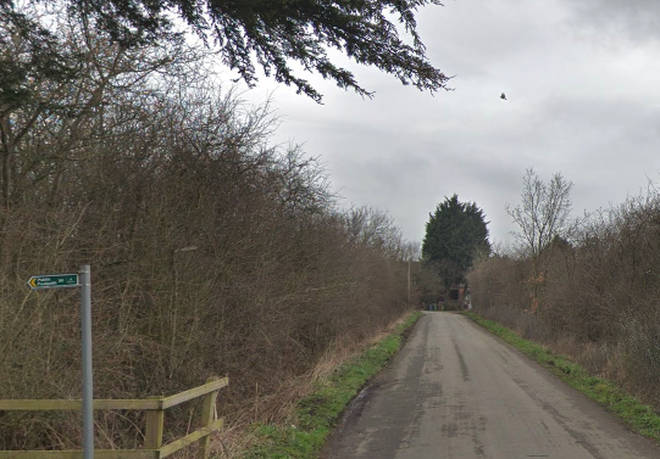A man was found dead on Hogg Lane, Elstree, Hertfordshire