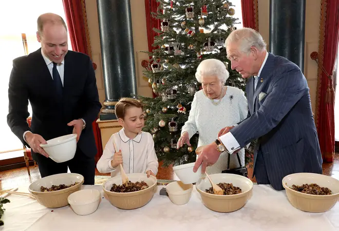 The Royals were baking in Buckingham Palace