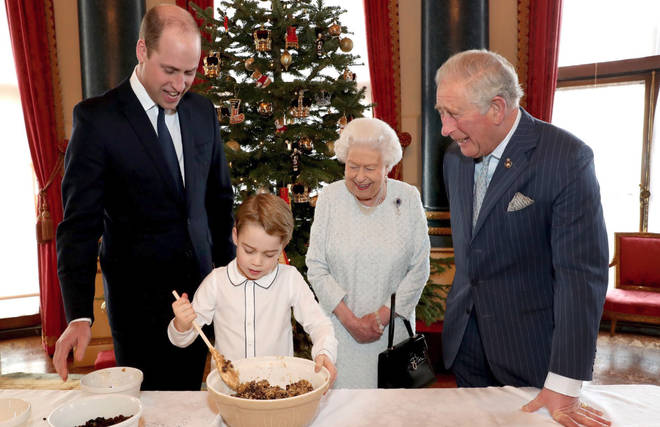 Four generations of the royal family bake Christmas treats together