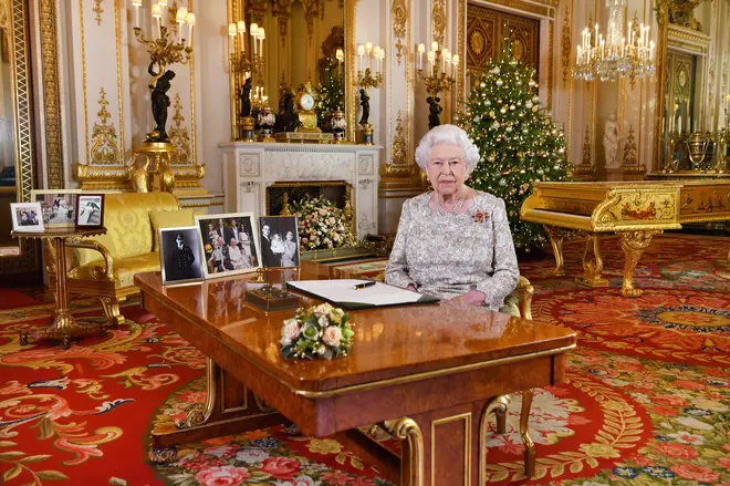 Queen Elizabeth II delivers her Christmas Speech in 2018