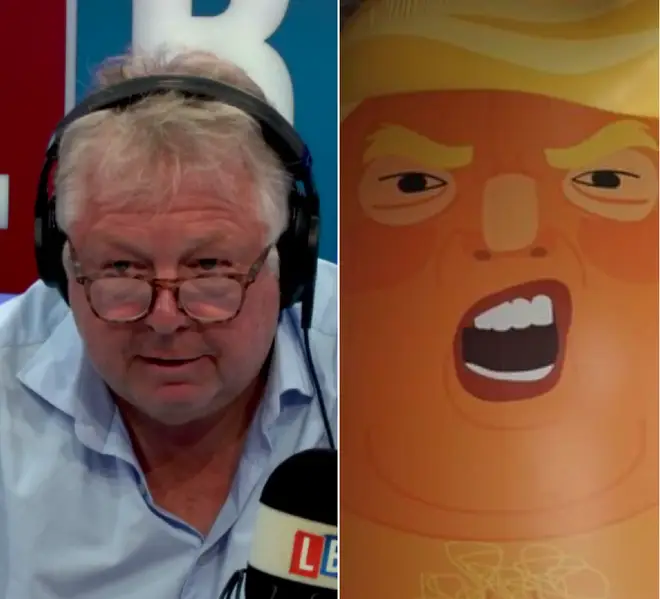 Nick Ferrari and the angry baby Trump