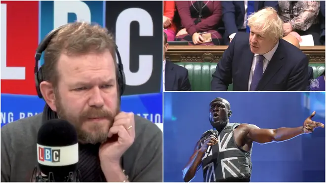 James O'Brien asked why the media treat Boris Johnson differently to Stormzy