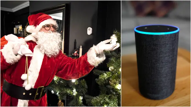 Technology is increasingly replacing mince pies as a Santa detector