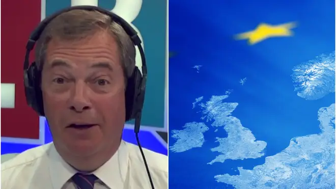 Nigel Farage told of his love for Europe